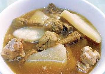 姬松茸煲鲜淮山